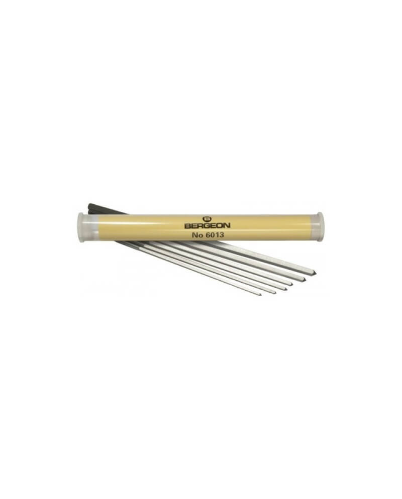 BERGEON 6013 – Assortiment 6 équarrissoirs grands modèles