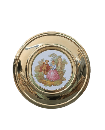 Lentille de balancier pour comtoise