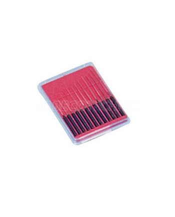 BECO 205511/205512 – Pochette 12 équarrissoirs extra fins Ø0,05–0,55 mm