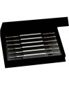 BERGEON 1895 AC6 – Assortiment 6 fraises roulettes acier