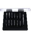 HOROTEC 22.577 - Coffret fraises ébavurer acier trempé