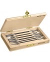 BERGEON 30414 – Assortiment 6 fraises ébavurage coffret bois