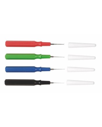 HOROTEC 17.001 - Pique huile horloger manche plastique