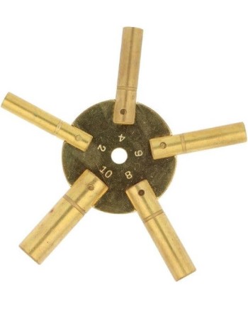 PASSION HORLOGERIE – Clef multiple pour pendule
