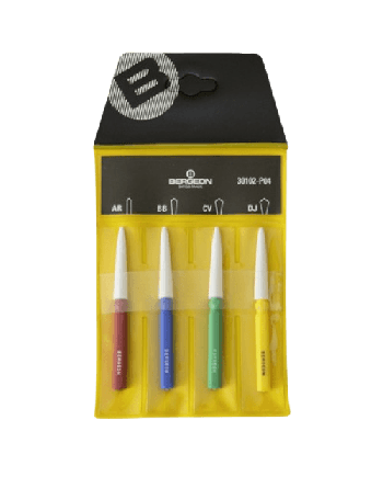 BERGEON 30102-P04 – Set 4 pique huile pochette
