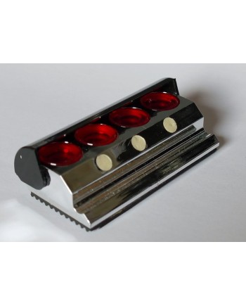 BECO TECHNIC 207760 – Huilier 4 godets verre couvercle