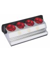 BECO TECHNIC 207760 – Huilier 4 godets verre couvercle