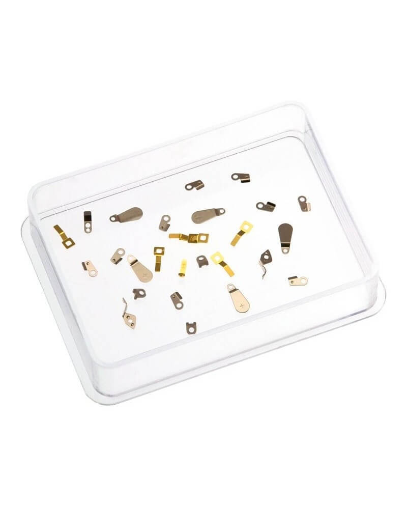 BECO TECHNIC – Assortiment 24 brides piles montre fixation