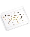BECO TECHNIC – Assortiment 24 brides piles montre fixation