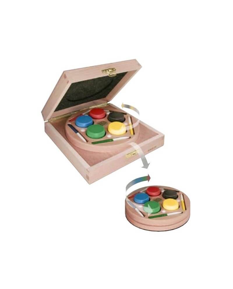 BERGEON 6885-CB – Coffret huiliers socle tournant pique huile