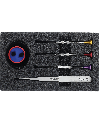 HOROTEC 98.018 - Kit outils loupe tournevis brucelles