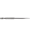 HOROTEC 02.016 - Mandrin très fin acier tête ronde