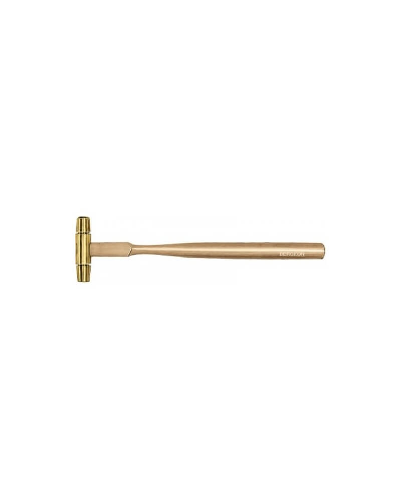 BERGEON 30416 – Marteau laiton horloger frappe douce