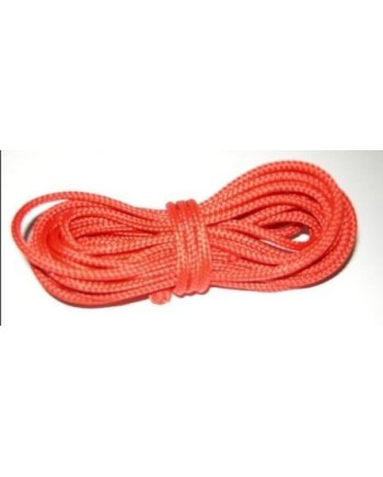 PASSION HORLOGERIE – Corde de pendule nylon rouge longueur 5 mètres