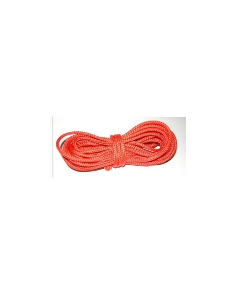 PASSION HORLOGERIE – Corde de pendule nylon rouge longueur 5 mètres