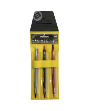 BERGEON 7404 – Assortiment 3 outils pose aiguilles
