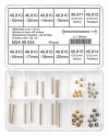 HOROTEC - Assortiment barrettes à vis maillechort