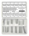 HOROTEC - Assortiment barrettes sécurité fermoirs