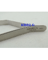 BERGEON 7825 – Brucelles barrettes embouts remplaçables 100 mm