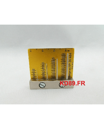 BERGEON 30464 – Jauge calibrage trous aiguilles précision