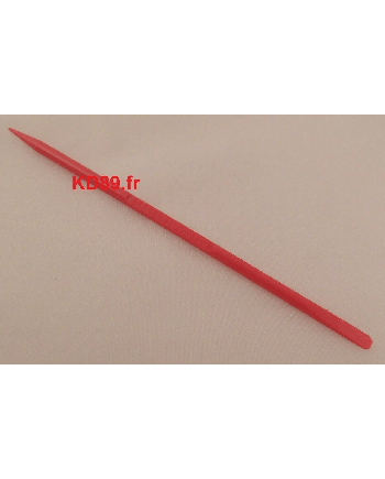 BERGEON 6436 – Cheville plastique rouge Ø4 mm double embout
