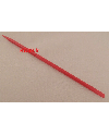 BERGEON 6436 – Cheville plastique rouge Ø4 mm double embout