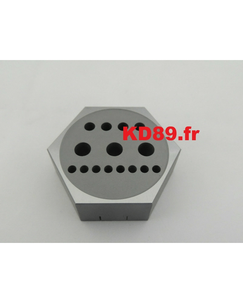 BERGEON 1907 – Enclume acier 15 trous 4 fentes travail fin
