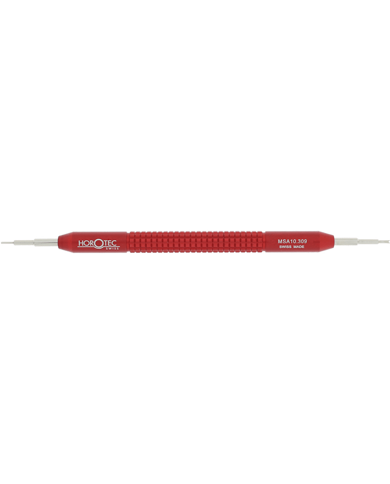 HOROTEC 10309 - Outil barrettes aluminium anodisé rouge