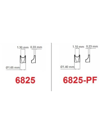 BERGEON 6825-F/FF – Fourchette rechange pince 6825