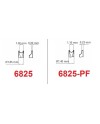BERGEON 6825-F/FF – Fourchette rechange pince 6825