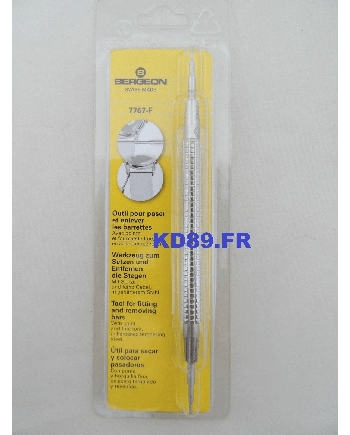 BERGEON 7767-F – Instrument barrettes profil spécial