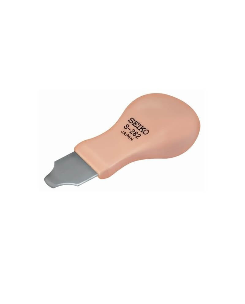 SEIKO  – Ouvre-boîte ergonomique lame fixe fond clipsé