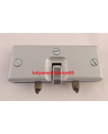 HOROTEC 07.210 - Ouvre boîte 2 mors fonds vissés