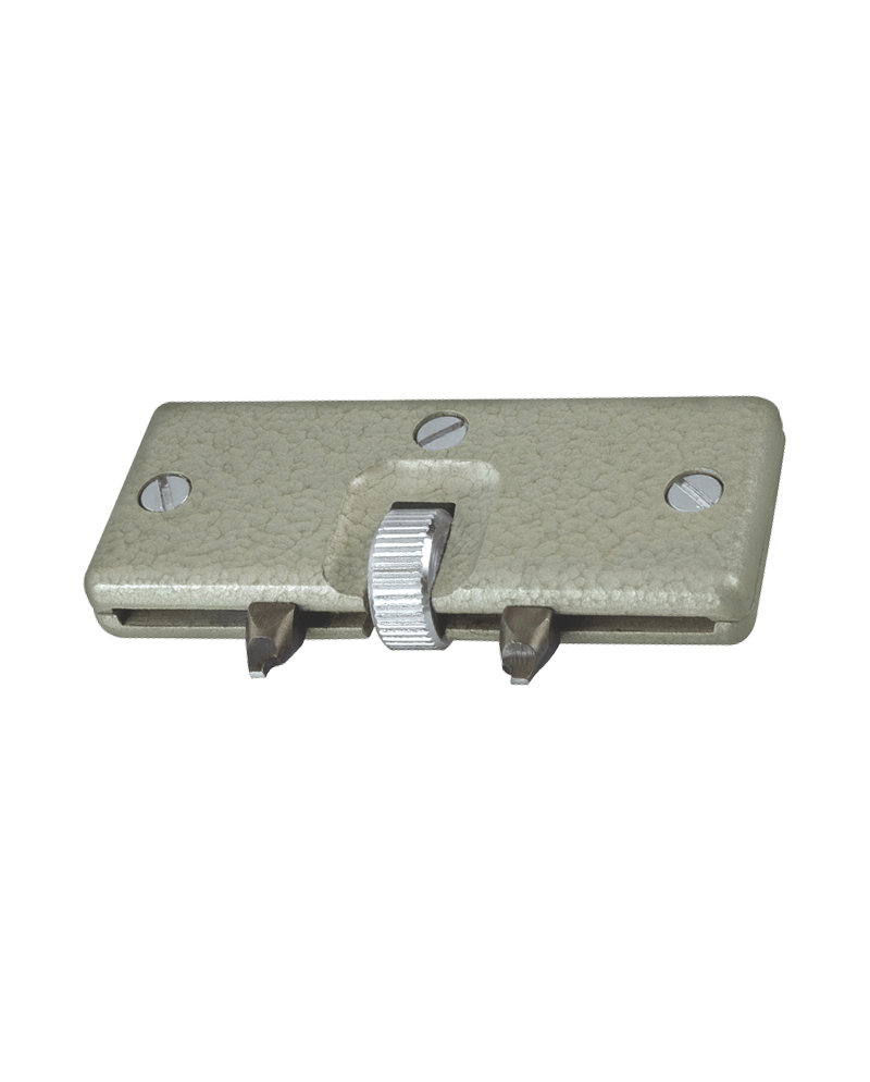 HOROTEC 07.210 - Ouvre boîte 2 mors fonds vissés