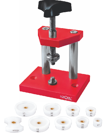 HOROTEC 07.105 - Potence fermer fonds montres pression