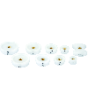 HOROTEC 07.106 - Assortiment tasseaux vissables réversibles
