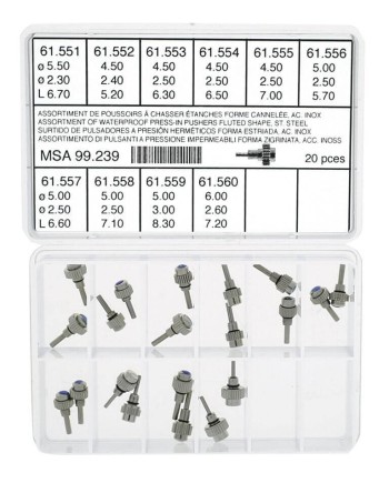 HOROTEC - Assortiment poussoirs à chasser étanches