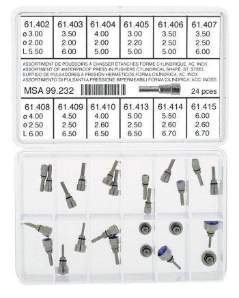 HOROTEC - Assortiment poussoirs à chasser étanches