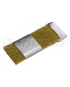 AUGUSTA – Gratte brosse main laiton nettoyage surface métal