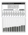 HOROTEC - Assortiment barrettes fermoirs acier inox