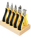 HOROTEC 11.832 - Assortiment 5 pinces sur socle