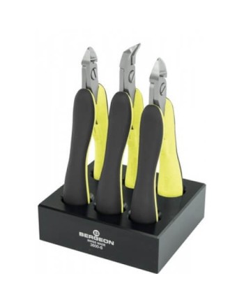BERGEON 3633 – Assortiment 3 pinces coupantes