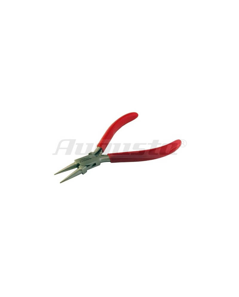 AUGUSTA – Pince becs ronds acier poli ressort cintrage fil