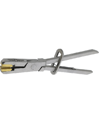 HOROTEC 11320 – Pince laiton acier poli horloger