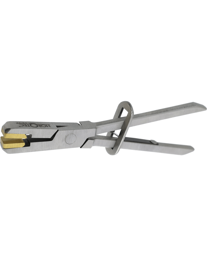 HOROTEC 11320 – Pince laiton acier poli horloger