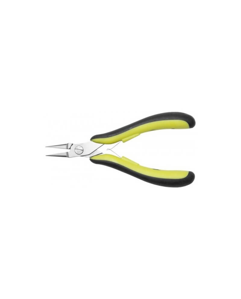 BERGEON 3624-D – Pince plate bec strié ESD