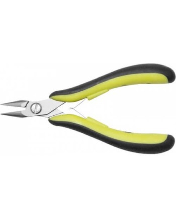 BERGEON 3626-D – Pince demi-ronde striée ESD
