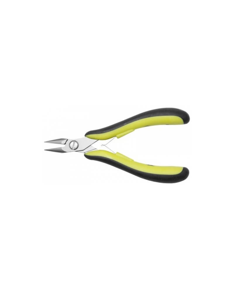 BERGEON 3626 – Pince demi-ronde bec lisse ESD