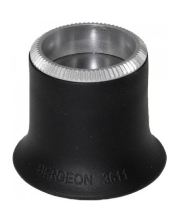 BERGEON 3611 – Loupe horloger caoutchouc alu