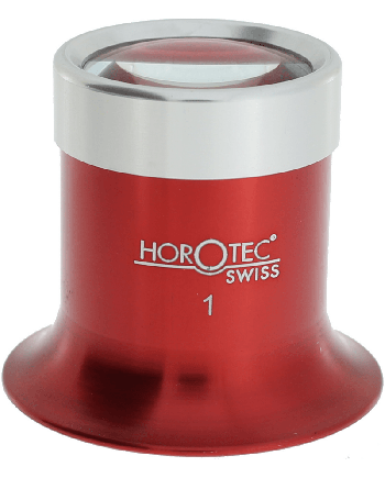 HOROTEC 00.031 – Loupe aluminium bague vissée pro